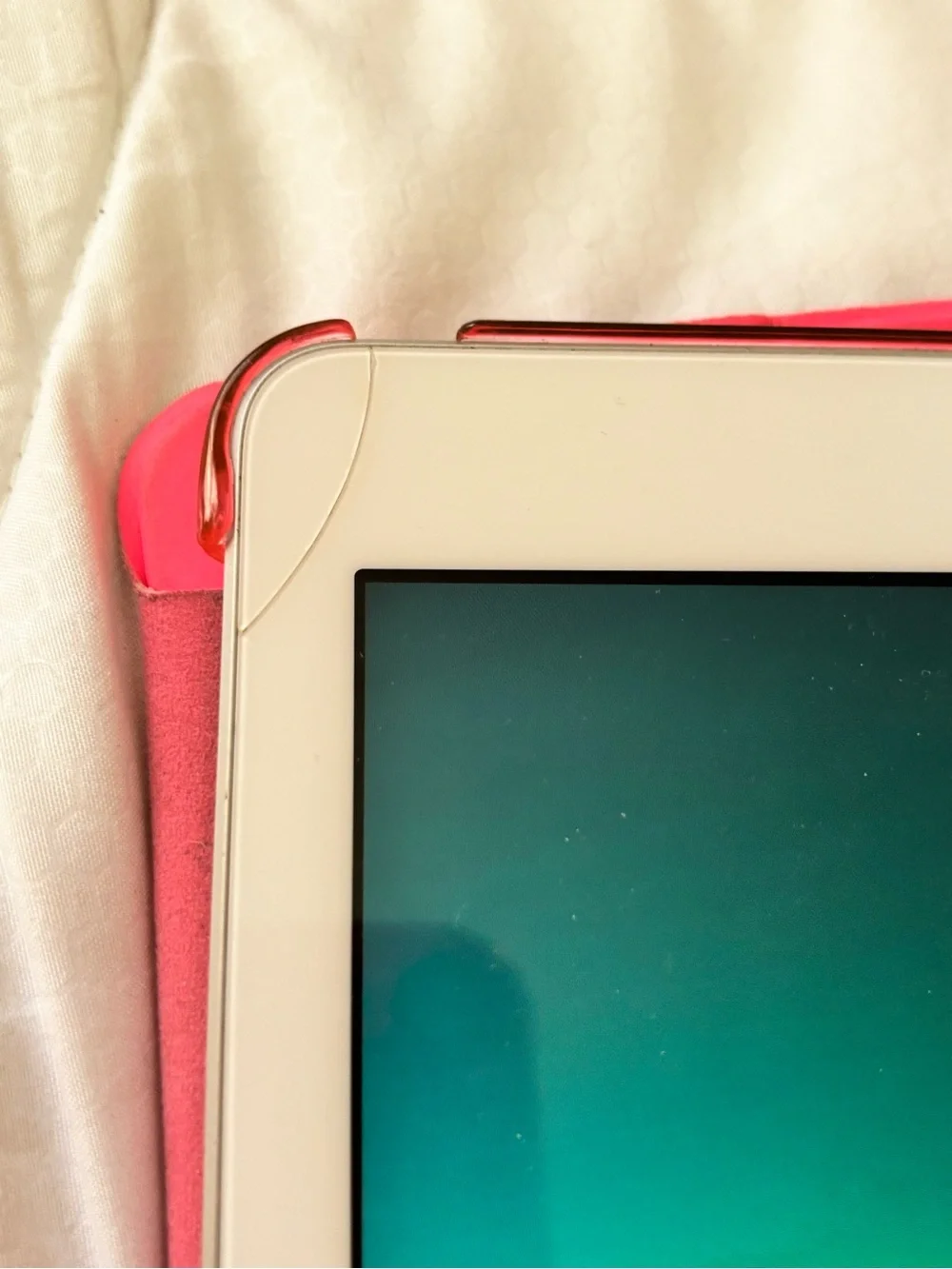 Apple iPad with Pink case